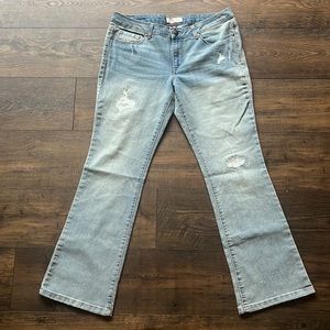 l.e.i. Jeans Ashley low rise slim boot 13 short